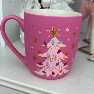 Pink Christmas Tree mug